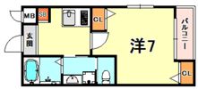 ワコーレヴィータ住吉宮町の間取り画像
