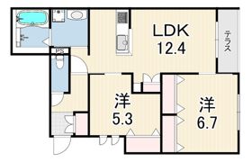 （仮称）伊丹市平松6丁目へーベルメゾンの間取り画像