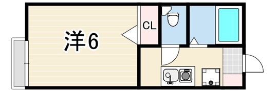 キャンパス本多聞の間取り画像