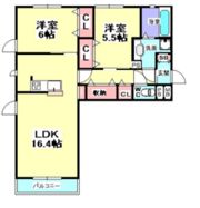 ソレイユ硯2の間取り画像