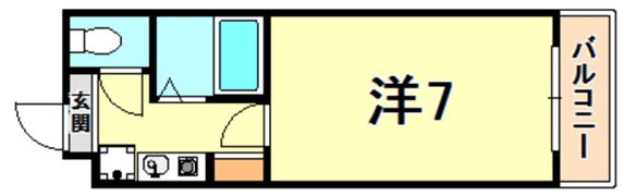 ベルフォーレ上筒井の間取り画像