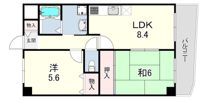 中西駅前ビルの間取り画像