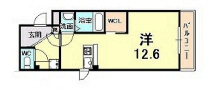 ルミネ甲東園の間取り画像