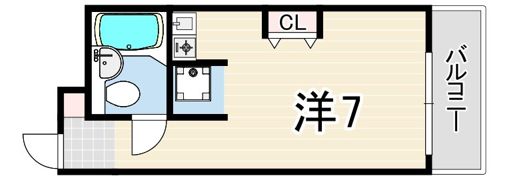 リモージュ岡本の間取り画像