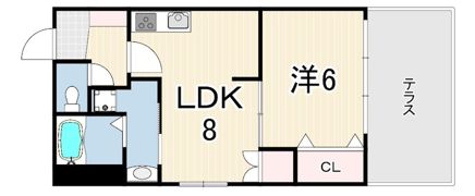 サンパレス21 南夙川の間取り画像