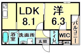 フジパレス立花北2番館の間取り画像