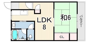 ふじマンションの間取り画像
