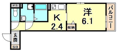 アルタイル・ヴィラ2の間取り画像