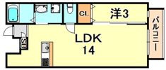 ブロンテ瑞ヶ丘の間取り画像