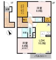 D-ROOM 天が岡の間取り画像