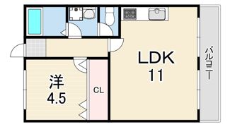パークハイツの間取り画像