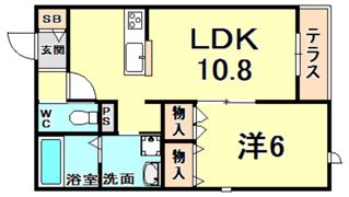 アンティーム桜の間取り画像