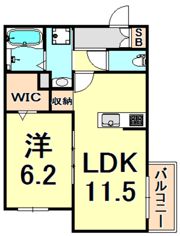 ヘーベルレーブの間取り画像