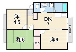 アネックス1の間取り画像