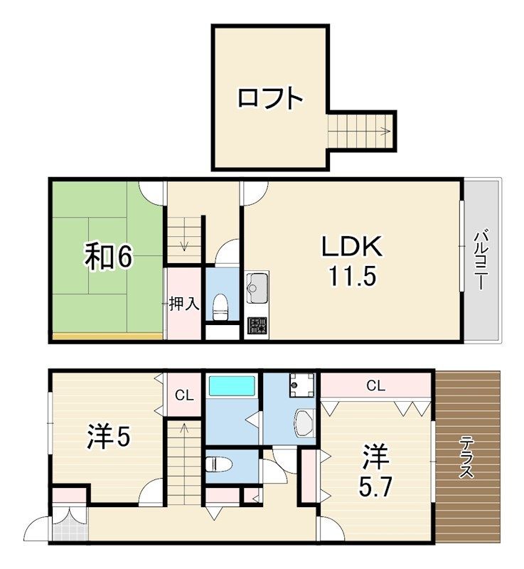 間取図