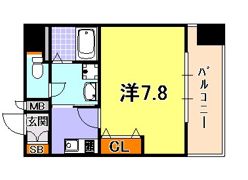 ディナスティ神戸元町通の間取り画像