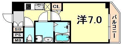 ファステート神戸アモーレの間取り画像