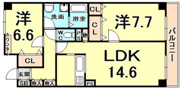 アプランドルの間取り画像