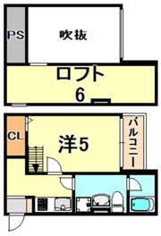ラネージュ五色山の間取り画像