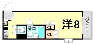 ベストレジデンス尼崎の間取り画像
