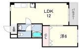 フォルトゥーナRITZ舞子坂2の間取り画像
