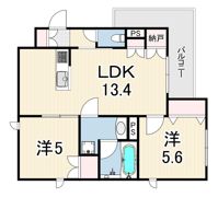 プラフロール武庫之荘の間取り画像