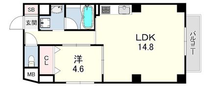 塚本ビレッジの間取り画像