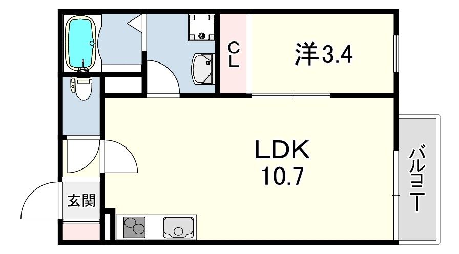 近くのファミリーマート 武庫川女子大学店まで472m（徒歩6分）