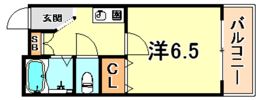 フリックコートの間取り画像