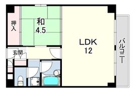 SAINT甲子園口の間取り画像