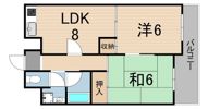 フリーデ立花の間取り画像