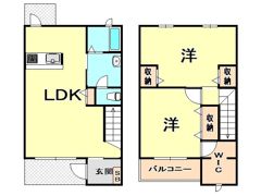 シャーメゾン北夙川 B棟の間取り画像