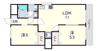 ラムール星陵台の間取り画像