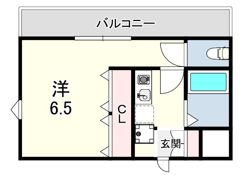 サンスイート神戸の間取り画像