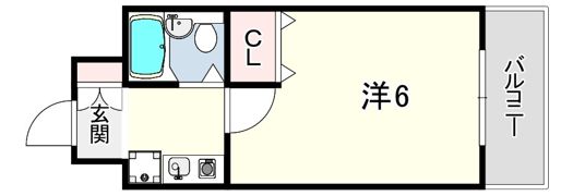 エスリード神戸の間取り画像