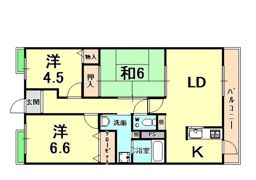 フォルテ夙川の間取り画像