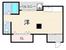 コーポ旗塚の間取り画像