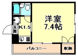 アバントコート御影石町の間取り画像