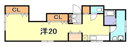 エムコート布引の間取り画像