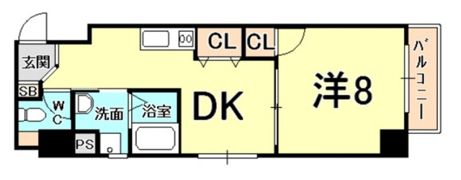プライマル西宮夙川の間取り画像