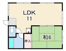 仲村マンションの間取り画像