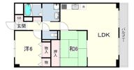 サウスパレス芦屋の間取り画像