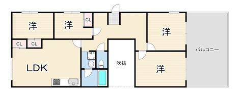 UC魚の棚の間取り画像