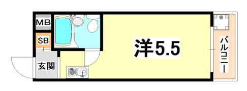 メゾン・ド・エクランの間取り画像
