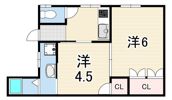 益本ビルの間取り画像