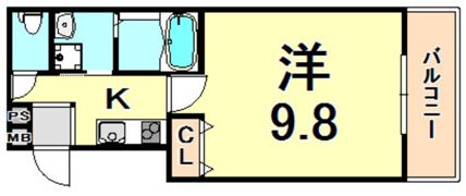 フジパレス東園田2番館の間取り画像