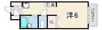 フレール六甲の間取り画像