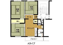 東垂水 3号棟の間取り画像