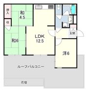 サンヴィラ六甲1号館の間取り画像
