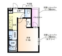 フジパレス武庫川駅北の間取り画像